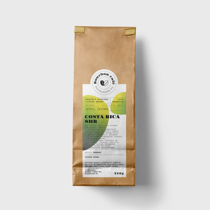 Costa Rica Tarazzu</br>Világos pörkölés</br>- 500g -</br>100% arabica